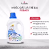 Nước Giặt Xả Hữu Cơ Em Bé Fobaby 1000Ml Lưu Hương Lâu An Toàn Cho Bé- Fobelife - Ảnh 2
