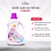 Nước Giặt Xả Hữu Cơ Em Bé Fobaby 1000Ml Lưu Hương Lâu An Toàn Cho Bé- Fobelife - Ảnh 3