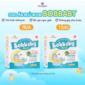 Siro Ăn Ngủ Ngon Bobbaby Cải Thiện Tình Trạng Biếng Ăn Giúp Bé Ngủ Sâu Giấc Tự Nhiên - Dân Khang