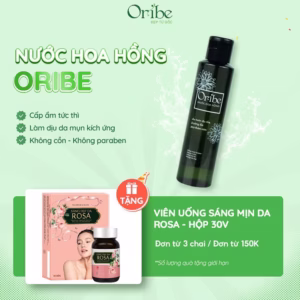 Nước Hoa Hồng Dưỡng Ẩm Làm Mịn Da Oribe 150Ml