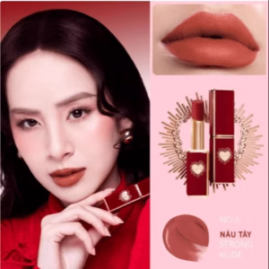 M.O.I-Son Lì Cao Cấp Queen Of Rose No.6 Strong Nude - Màu Nâu Tây