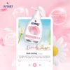 Dung Dịch Vệ Sinh Phụ Nữ Tạo Bọt Dịu Da, Kháng Khuẩn Chiết Xuất Hoa Cúc 300Ml- Apart - Ảnh 3