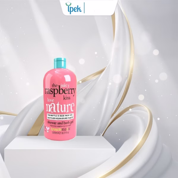 [ Mua 1 Tặng 1 Tắm Chanh ] Gel Tắm Thuần Chay Treaclemoon Hương Mâm Xôi 500Ml