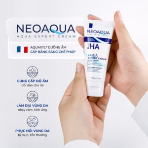 Combo 2 Tuýp Kem Dưỡng Ẩm Khóa Ẩm Phục Hồi Da 2In1 Neoaqua Cấp Nước Chuyên Sâu Ngừa Lão Hóa - Tuýp 50Gr