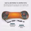 Gối Massage Cổ Vai Gáy Ngải Cứu Cắm Điện Làm Ấm - Su - Ảnh 3