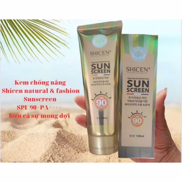 Kem Chống Nắng Shicen Độ Chống Nắng Cao Tới 90+++ 130Ml Hàn - Gdn