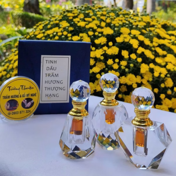 [Chai] Tinh Dầu Trầm Hương Thượng Hạng 1Ml Tường Thuận - Tdthth