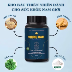 Cải Thiện Sinh Lý Nam Giới, Giảm Đau Lưng, Mỏi Gói Vượng Nam Truemanly Hộp 30 Viên - Dược Phẩm Bảo Tâm