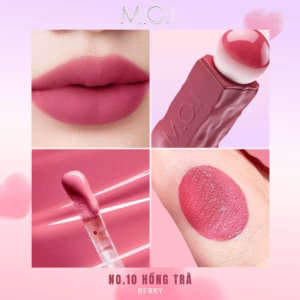 M.O.I - Son Tint Lì Cotton Candy No.10 Berry - Hồng Trà
