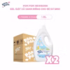[2 Thùng 8 Chai 1.6L] - Dành Cho Bé Sơ Sinh - Gel Giặt Xả Đậm Đặc 2In1 - Ảnh 2