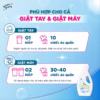 [2 Thùng 8 Chai 1.6L] - Dùng Cho Cả Nhà - Gel Giặt Xả 2In1"Lành" - Tích Hợp Kháng Khuẩn An Toàn Cho Đồ Lót - Ảnh 3