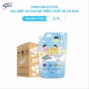 [Thùng 3 Túi 2.7L]- Dành Cho Cả Nhà - Gel Giặt Xả 2In1"Lành"- Sạch Sâu Vết Bẩn - Dưỡng Mới Vải - Lưu Hương Tích Hợp Kháng Khuẩn An Toàn Cho Đồ Lót - Ảnh 2