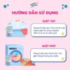 [Thùng 3 Túi 2.7L] - Dành Cho Bé Sơ Sinh - Gel Giặt Xả 2In1- Sạch Sâu Kháng Khuẩn - Khử Mùi Nôn Trớ, Ọc Sữa, Tè Khai-Lưu Hương Phấn Thơm Dịu Nhẹ - Ảnh 6
