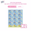 [Combo 2 Dây] Gel Giặt Xả Newborn Dành Cho Bé Sơ Sinh (0 - 12 Tháng) 24 Gói 20Ml - Pom Pom - Ảnh 2