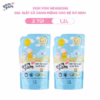 [Combo Túi 1.2L]- Dành Cho Bé Sơ Sinh - Gel Giặt Xả 2In1 - Sạch Sâu Kháng Khuẩn - Khử Mùi Nôn Trớ, Ọc Sữa, Tè Khai-Lưu Hương Phấn Thơm Dịu Nhẹ- - Ảnh 2