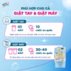 [Thùng 8 Túi 600Ml] Dành Cho Cả Nhà - Gel Giặt Xả 2In1"Lành" Sạch Sâu Vết Bẩn - Dưỡng Mới Vải - Lưu Hương Tích Hợp Kháng Khuẩn An Toàn Cho Đồ Lót - Ảnh 6