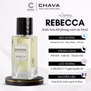 Nước Hoa Nữ Luxury Rebecca 50Ml Phong Cách Xịt - Chava
