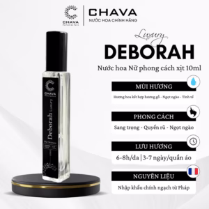 Nước Hoa Nữ Mini Luxury Deborah 10Ml Phong Cách Xịt - Chava