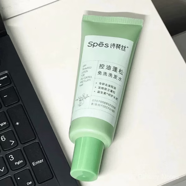 Dầu Gội Khô Spes Dạng Gel Giúp Kiềm Dầu Và Làm Bồng Bềnh Cho Mái Tóc 80Ml (Spēs Dry Shampoo Lotion For Oil-Control And Fluffy Hair )