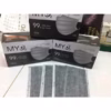 Khẩu Trang Y Tế Myo2 4 Lớp (Hộp 50 Cái) Màu Trắng/ Xanh/ Xám/ Đen/ Hồng - Gdn - Ảnh 3