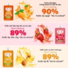 Nước Ép Trái Cây Hữu Cơ Cho Bé 1 Tuổi Aram Farm Bổ Sung Vitamin, Tăng Hấp Thu Dinh Dưỡng, Không Chất Bảo Quản - Ảnh 5
