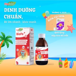 Bổ Sung Sắt Cho Bé - Fitolabs Biofe Chai 120Ml