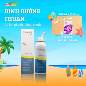 Xịt Mũi Nước Biển Đẳng Trương Tonimer Lab Baby Spray