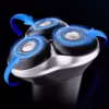 Máy Cạo Râu Povos Pq9102 Đầu Cạo 3D Xoay 360°, 54 Lưỡi Dao, Chống Nước, Đèn Báo Pin Thông Minh - Ảnh 2