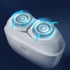 Máy Cạo Râu Povos T002 Lưỡi Tự Mài, Cạo Êm Mượt, Thiết Kế Airpod, Quà Tặng Lý Tưởng, Chính Hãng - Ảnh 6