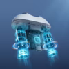 Máy Cạo Râu Povos T002 Lưỡi Tự Mài, Cạo Êm Mượt, Thiết Kế Airpod, Quà Tặng Lý Tưởng, Chính Hãng - Ảnh 4
