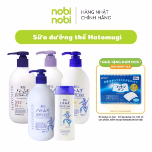 (Chính Hãng) Sữa Dưỡng Thể Toàn Thân Reihaku Hatomugi Dưỡng Ẩm Và Làm Sáng Mịn