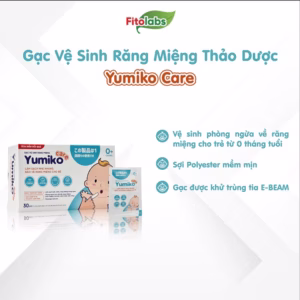 Gạc Vệ Sinh Răng Miệng Yumiko Care 30 Gói