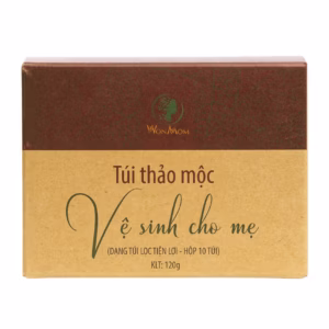 Túi Thảo Mộc Xông Vùng Kín Kháng Khuẩn, Se Khít (10 Túi - 120G) Wonmom