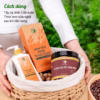 Bộ Dưỡng Trắng Hồng Da Toàn Thân Wonmon (Kem Sữa Nghệ + Scrub Cafe Tẩy Tế Bào Chết) - Ảnh 2