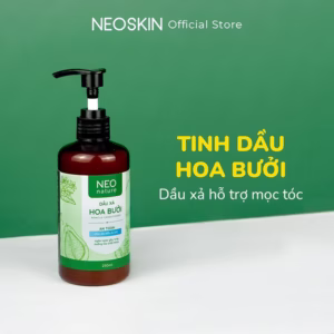 Bộ Đôi (Gội + Xả) Giảm Rụng Hỗ Trợ Mọc Tóc Gồm Dầu Gội Hoa Bưởi (250Ml) & Dầu Xả Hoa Bưởi Neo Nature (250Ml)