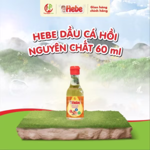 Dầu Cá Hồi Nguyên Chất 60Ml - Hebe