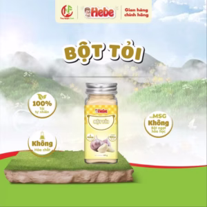 [Có Quà]Bột Hành - Bột Tỏi - Bột Nêm Hebe Nguyên Chất Sấy Lạnh Tự Nhiên 60G