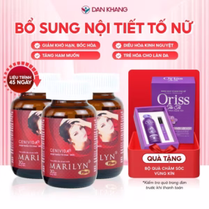 Combo 3 Hộp Viên Uống Bổ Sung Nội Tiết Tố Nữ Marilyn - Dân Khang