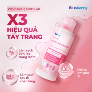 Nước Tẩy Trang Sạch Sâu, Dịu Nhẹ Blissberry 200Ml