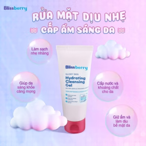 Sữa Rửa Mặt Cấp Ẩm, Làm Sáng Da Blissberry 100Ml