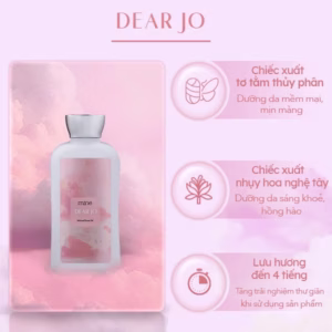 Sữa Tắm Dưỡng Ẩm Nước Hoa Mine Dear Jo 470G