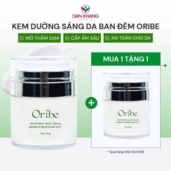 Kem Dưỡng Trắng Da Ban Đêm Oribe 30G