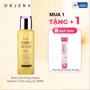 Nước Hoa Hồng Orjena Vitamin C Làm Sáng Da 120Ml
