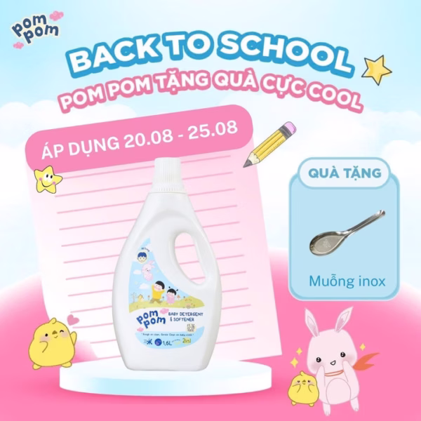 Chai 1.6L - Dành Cho Cả Nhà - Gel Giặt Xả 2In1"Lành" -Sạch Sâu Vết Bẩn - Dưỡng Mới Vải - Lưu Hương Tích Hợp Kháng Khuẩn An Toàn Cho Đồ Lót