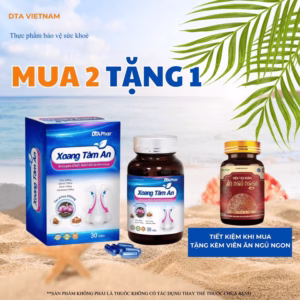 Viên Uống Xoang Tâm An Hỗ Trợ Giảm Cái Triệu Chứng Sổ Mũi Nghẹt Mũi Do Viêm Xoang Viêm Mũi Dị Ứng Hộp 30 Viên