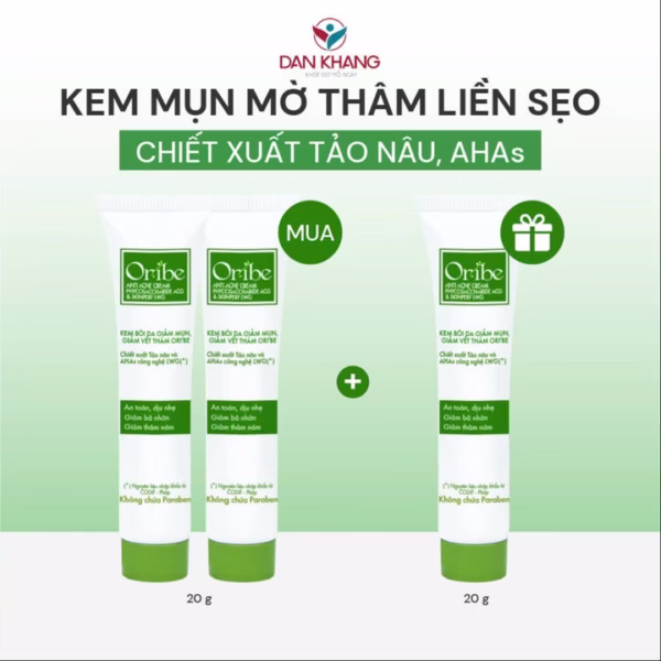 Kem Chấm Mụn Oribe Giảm Mụn Ẩn Mờ Thâm Liền Sẹo 20G