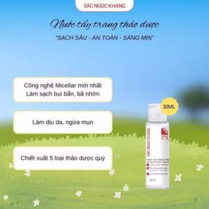 Nước Tẩy Trang Thảo Dược [Minisize 30Ml]