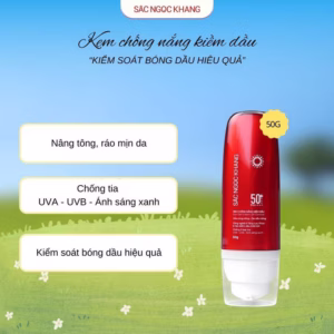 Kem Chống Nắng Kiềm Dầu [50G]