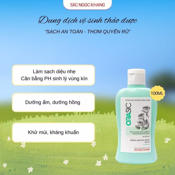 Dung Dịch Vệ Sinh Thảo Dược Orasic [100Ml]