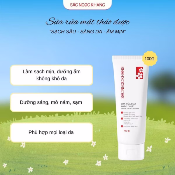 Sữa Rửa Mặt Thảo Dược [100G]